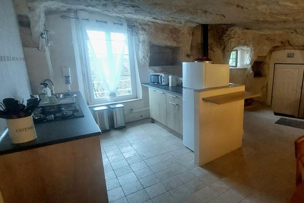 Troglo Entre Caves Et Chateaux Montlouis-sur-Loire Kültér fotó
