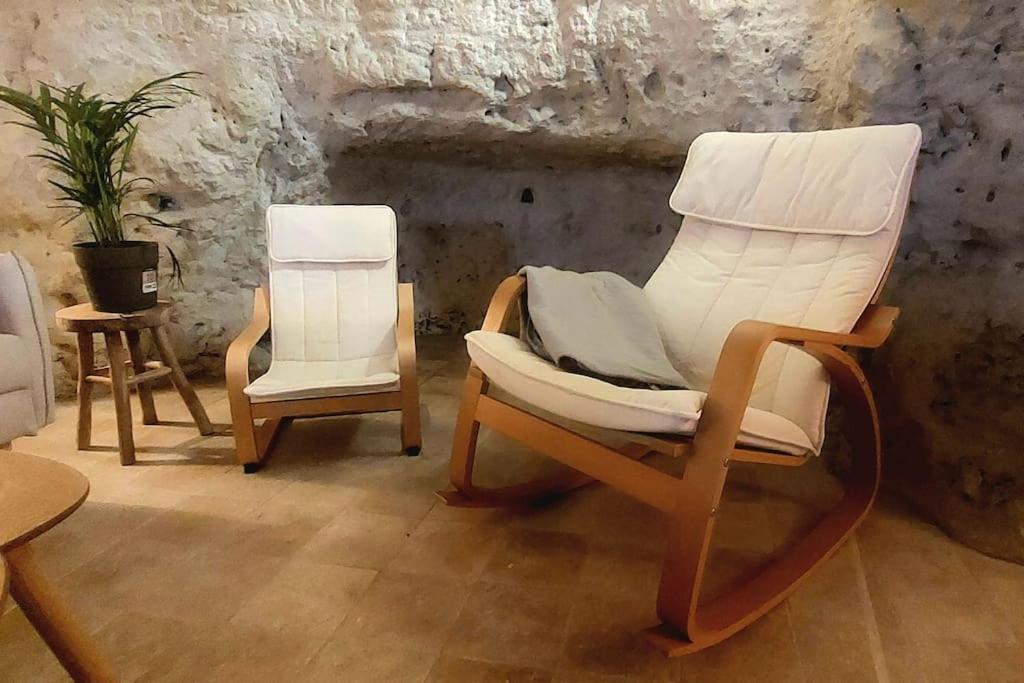 Troglo Entre Caves Et Chateaux Montlouis-sur-Loire Kültér fotó